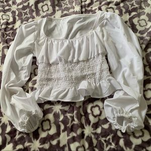 [YesStyle] White Blouse